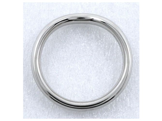 Autre Marque Tiffany & Co. Platinum 950 Gebogener Ring Silber - Ansicht 3