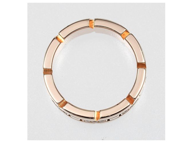 Anello Cartier Tank Française in oro rosa 18K D'oro - vista 9