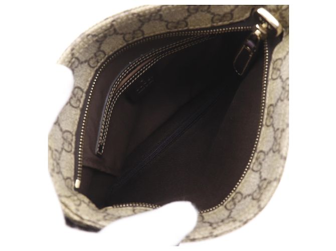 Borsa a tracolla Gucci Brown GG Supreme Marrone - vista 5
