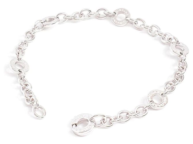 Bulgari Bvlgari B.zero1 Bracciale in Oro Bianco 18K Argento - vista 2