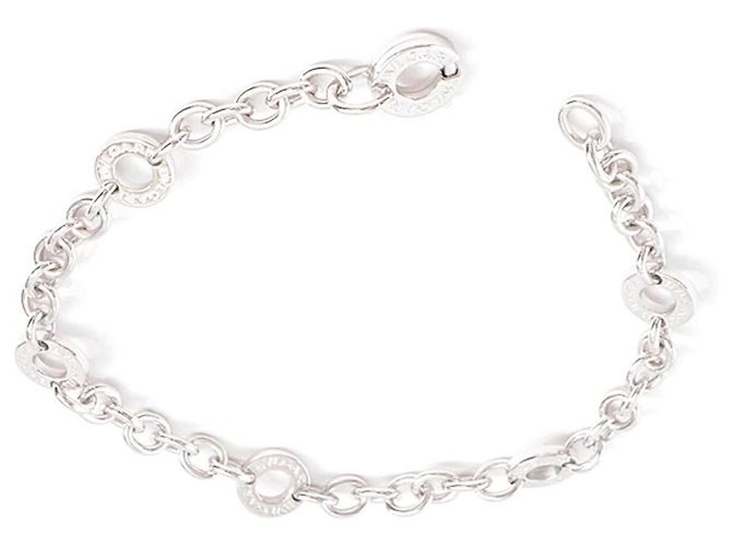 Bulgari Bvlgari B.zero1 Bracciale in Oro Bianco 18K Argento - vista 3
