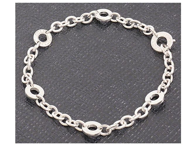 Bulgari Bvlgari B.zero1 Bracciale in Oro Bianco 18K Argento - vista 8