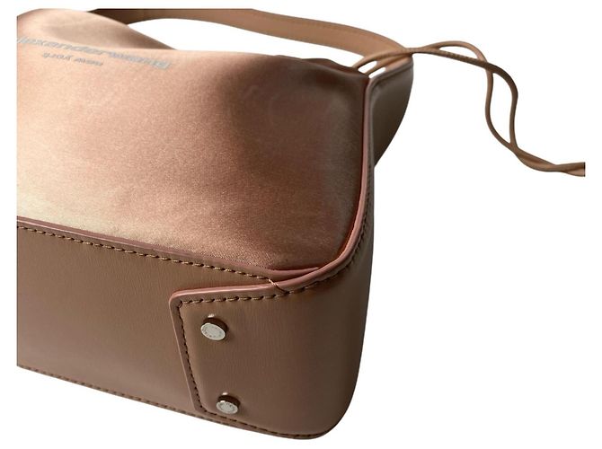 Borsa monospalla in raso da donna Alexander Wang Rosa - vista 13