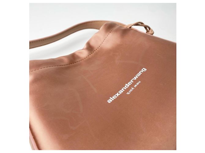 Borsa monospalla in raso da donna Alexander Wang Rosa - vista 18