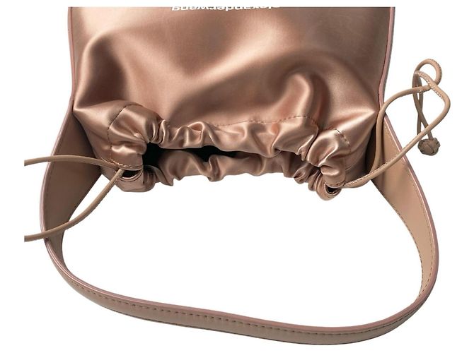 Borsa monospalla in raso da donna Alexander Wang Rosa - vista 6