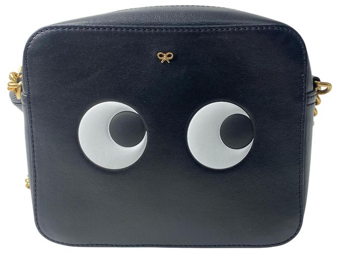 Borsa a tracolla Anya Hindmarch Eyes Nero - vista 3