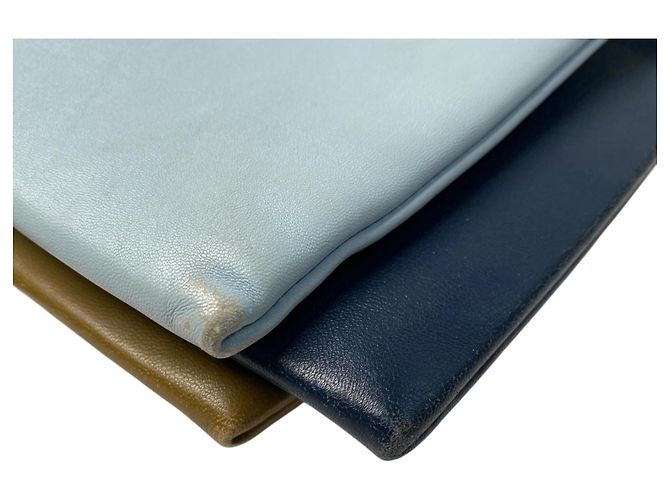 Marni Museo 2-Way Schultertasche/Handtasche Blau Khaki - Ansicht 10