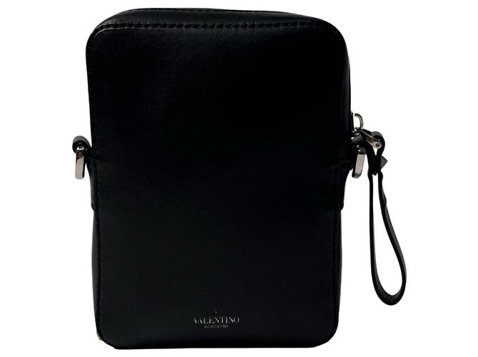 Mini borsa a tracolla Valentino Garavani Nero - vista 3