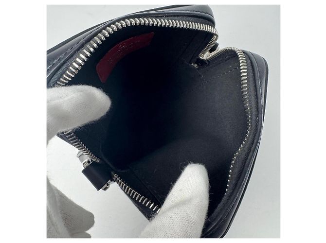 Mini borsa a tracolla Valentino Garavani Nero - vista 7
