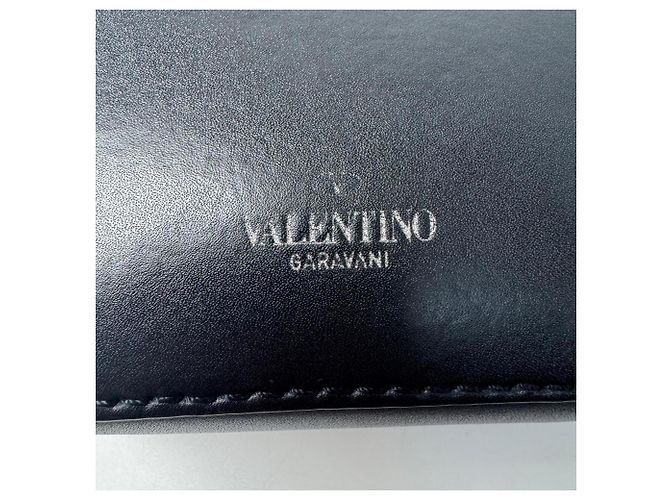 Mini borsa a tracolla Valentino Garavani Nero - vista 9