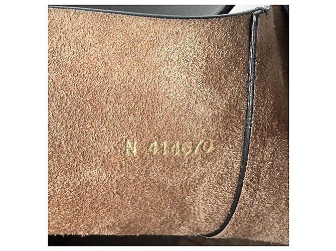 Borsa a secchiello Valextra con pochette Blu navy - vista 11