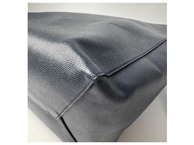 Borsa a secchiello Valextra con pochette Blu navy - vista 14