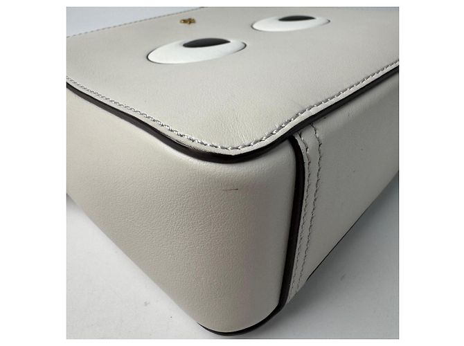 Borsa a tracolla Anya Hindmarch Eyes Chain Crudo - vista 10