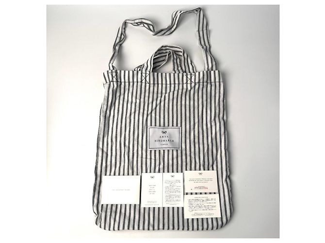 Borsa a tracolla Anya Hindmarch Eyes Chain Crudo - vista 14