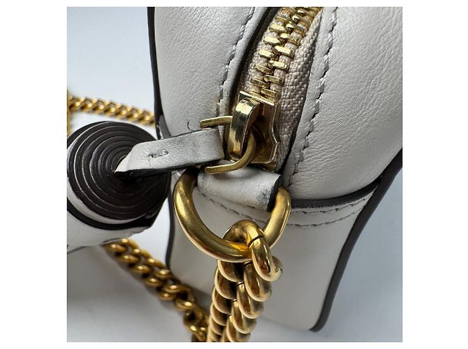 Borsa a tracolla Anya Hindmarch Eyes Chain Crudo - vista 15
