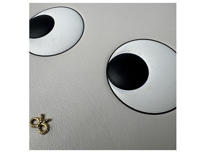 Borsa a tracolla Anya Hindmarch Eyes Chain Crudo - vista 16