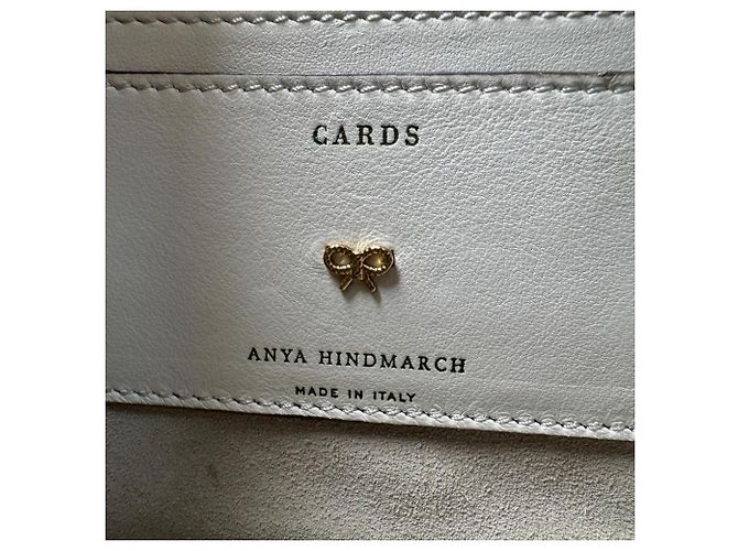 Borsa a tracolla Anya Hindmarch Eyes Chain Crudo - vista 8