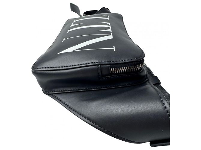 Borsa Sling in pelle nera Valentino Garavani Nero - vista 5