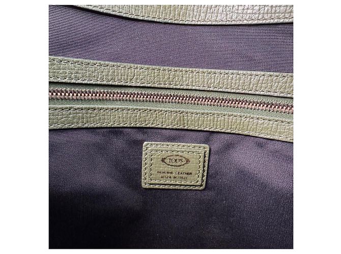 Tod's T-Timeless 2-Way Schultertasche/Tote Bag Grün - Ansicht 11