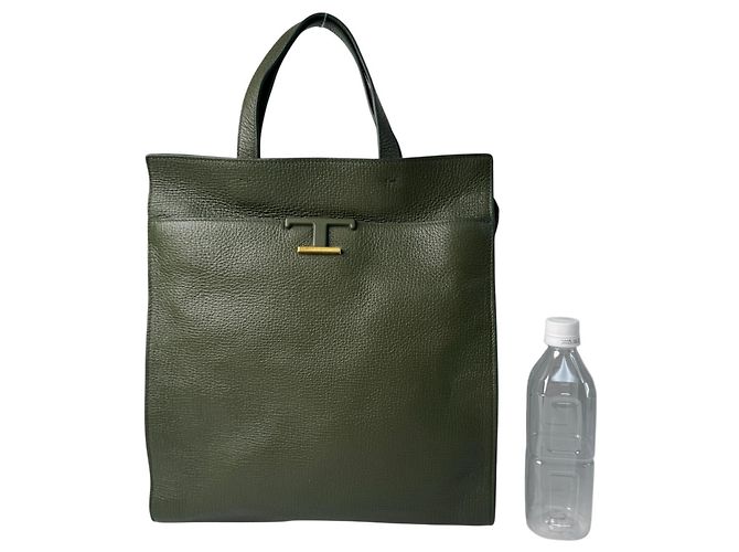Tod's T-Timeless 2-Way Schultertasche/Tote Bag Grün - Ansicht 14