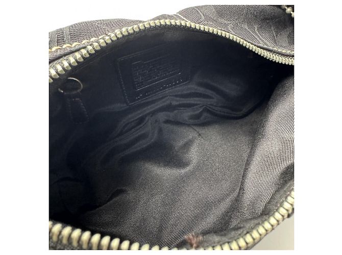 Borsa Coach One-Shoulder Signature Nero - vista 7