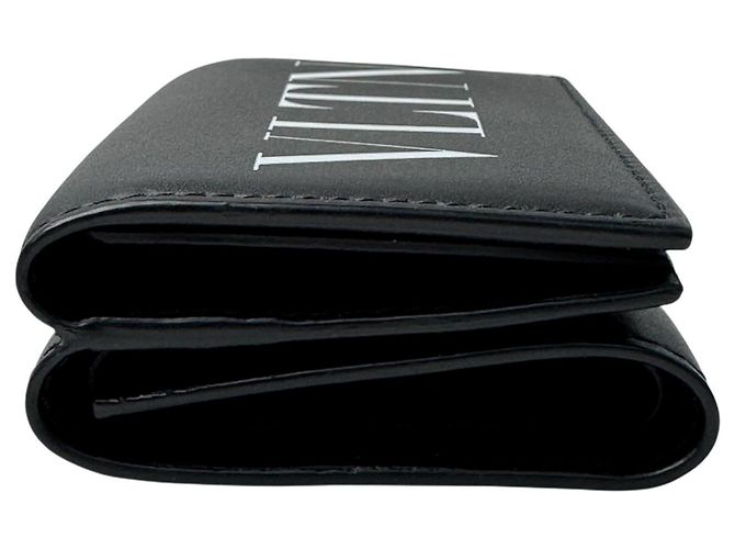 Valentino Garavani VLTN Tri-fold Wallet Black - view 4