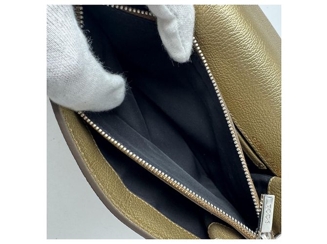 Borsa a tracolla Tod's Double T Chain D'oro - vista 11