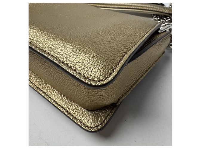 Borsa a tracolla Tod's Double T Chain D'oro - vista 18