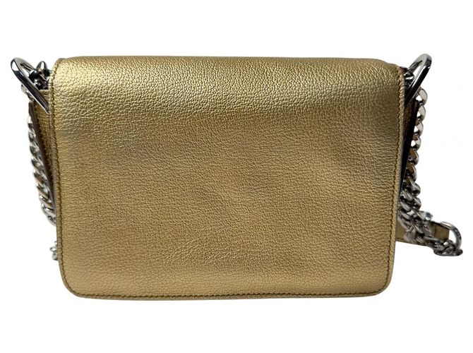 Borsa a tracolla Tod's Double T Chain D'oro - vista 4