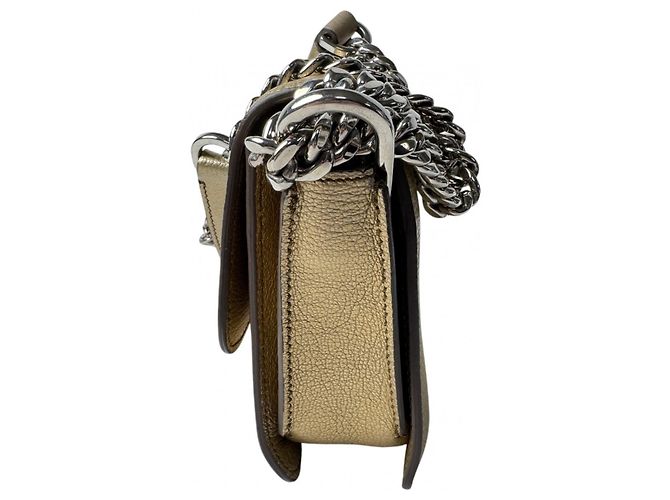 Borsa a tracolla Tod's Double T Chain D'oro - vista 6