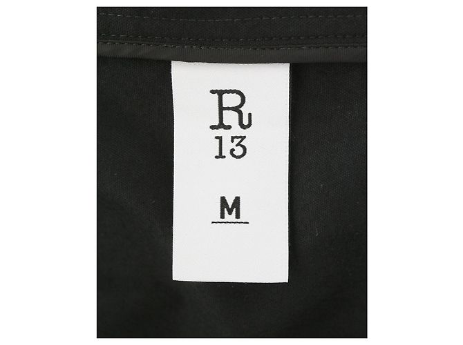 R13 Oversized Punk Rowing Blazer Black Grey Paisley Schwarz Grau - Ansicht 8