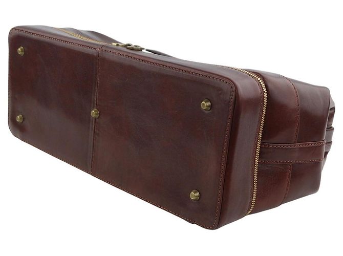 Autre Marque TIME RESISTANCE Borsa Uomo The Master And Margarita Doctor's Bag Marrone - vista 6
