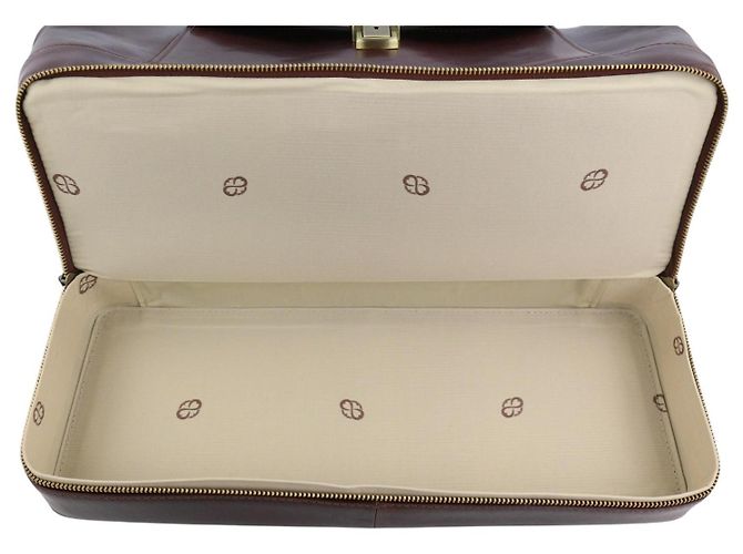 Autre Marque TIME RESISTANCE Borsa Uomo The Master And Margarita Doctor's Bag Marrone - vista 8