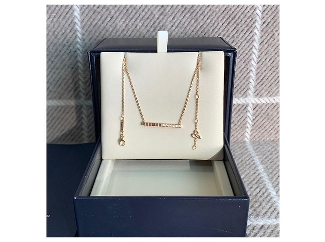 Collier Chopard Doré - vue 2