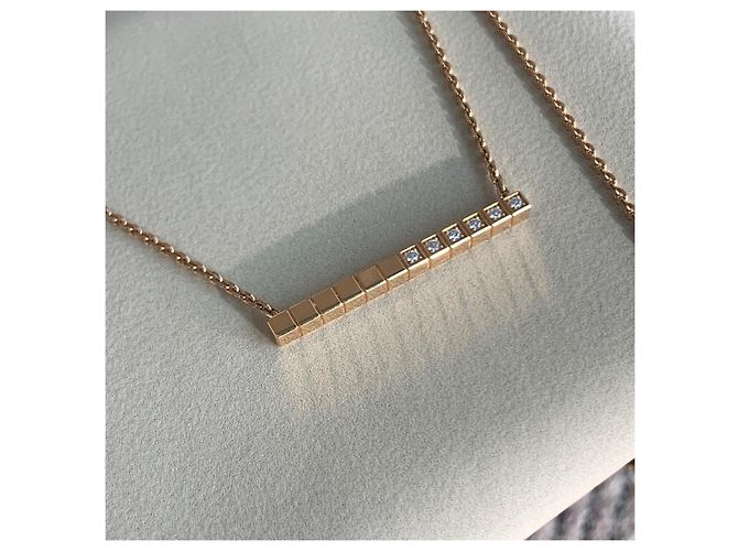 Collier Chopard Doré - vue 4