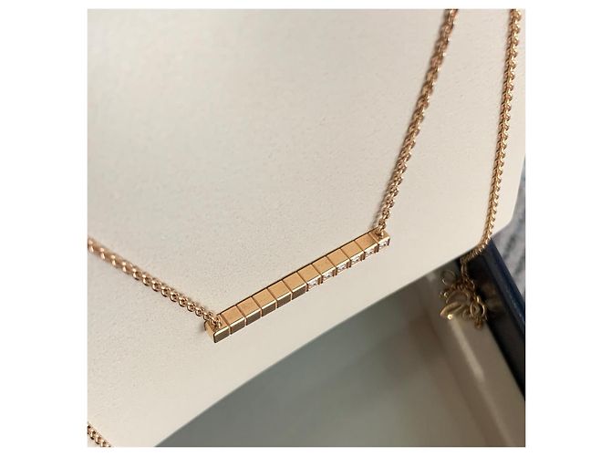 Collier Chopard Doré - vue 5
