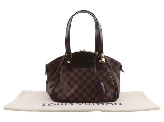 Borsa Tote Louis Vuitton Verona PM Marrone - vista 18
