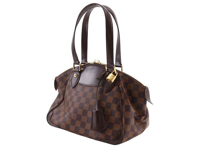 Borsa Tote Louis Vuitton Verona PM Marrone - vista 2