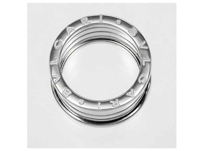 Bulgari Anello Bvlgari B.ZERO1 a 5 bande in oro bianco 18K - vista 10