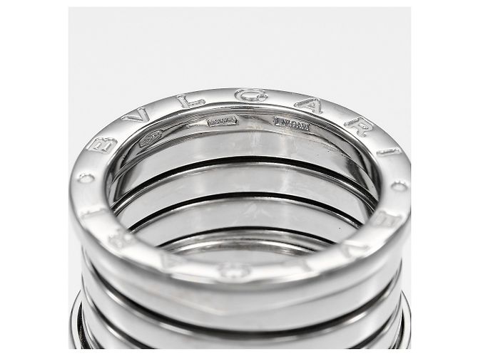 Bulgari Anello Bvlgari B.ZERO1 a 5 bande in oro bianco 18K - vista 5