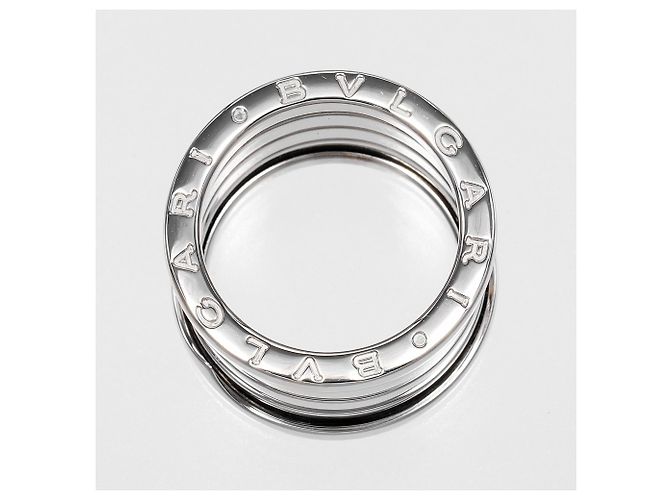 Bulgari Anello Bvlgari B.ZERO1 a 5 bande in oro bianco 18K - vista 9