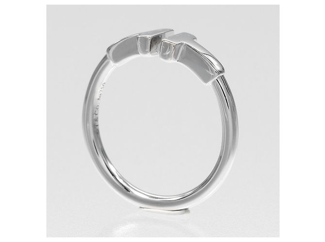 Autre Marque Tiffany & Co. T Wire Ring in 18K Weißgold - Ansicht 3