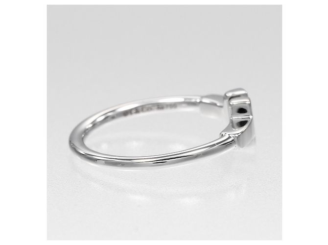 Autre Marque Tiffany & Co. T Wire Ring in 18K Weißgold - Ansicht 5