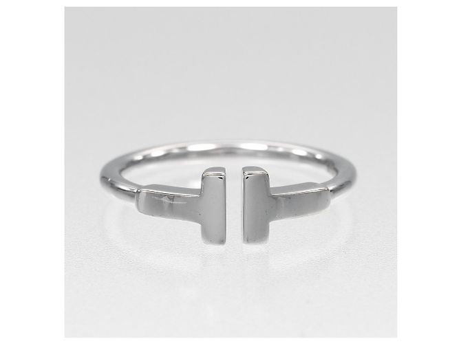 Autre Marque Tiffany & Co. T Wire Ring in 18K Weißgold - Ansicht 6