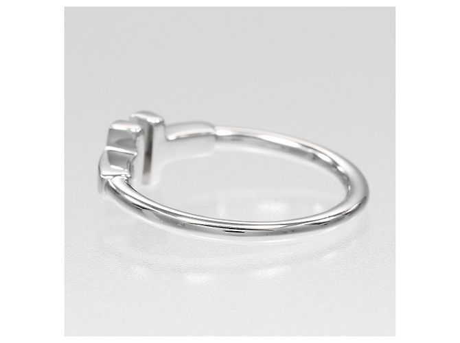 Autre Marque Tiffany & Co. T Wire Ring in 18K Weißgold - Ansicht 7
