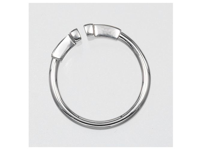 Autre Marque Tiffany & Co. T Wire Ring in 18K Weißgold - Ansicht 9