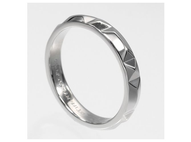 Autre Marque Anello Tiffany & Co. True in platino - vista 3