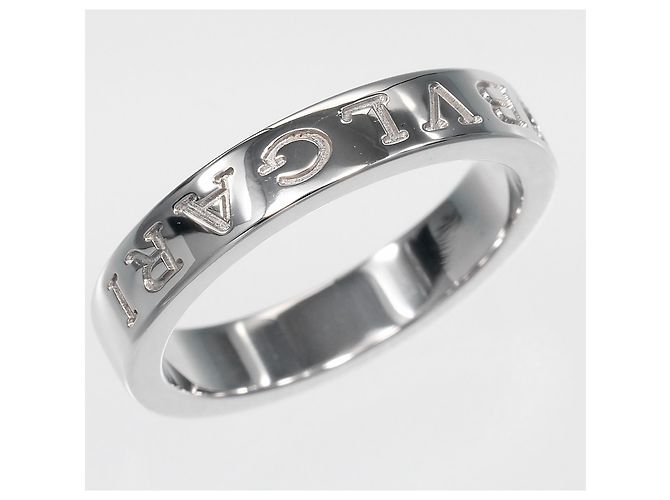Bulgari Anello Bvlgari B.ZERO1 Essential Band in oro bianco 18K - vista 7