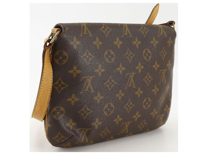 Louis Vuitton Musette Tango Schultertasche Braun - Ansicht 3