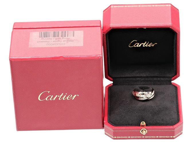 Cartier Trinity 1998 Christmas Ring Weißgold - Ansicht 11